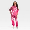Girls' Fleece Jogger Pants - art class™ - 3 of 3