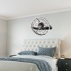 Bella Depot 20" Sleek Black Wall-Mounted Fan with Dimmable LED Light - 4 of 4