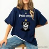 Police Edgar Allan Poe Poe T-Shirt, Navy and White Funny Tee| OrnamentallyYou - 4 of 4
