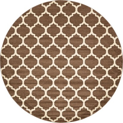 Unique Loom Trellis Philadelphia Geometric Indoor Woven Area Rug