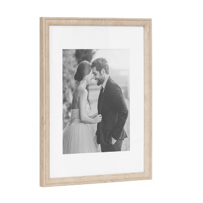Natural Wood Grain 8x10 Polystyrene Wall Frame Set
