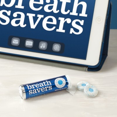 BreathSavers Peppermint - 6oz/8ct