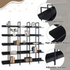 5-Tier Bookcase With Metal Frame Vintage Open Bookshelf Industrial Style Book Case - 3 of 4