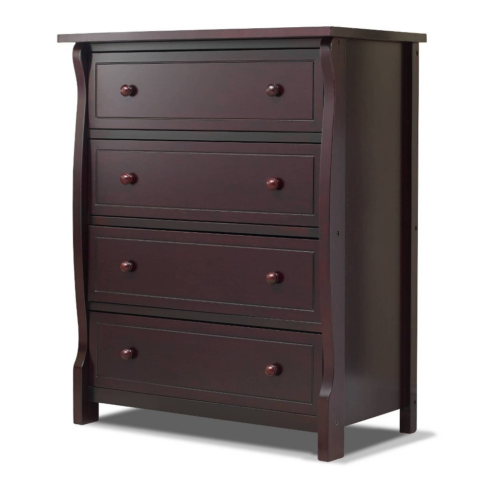 Photos - Dresser / Chests of Drawers Sorelle Princeton Elite 4 Drawer Dresser Espresso