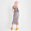 Women's Crochet Fringe Midi Sweater Dress - Future Collective™ with Alani Noelle - image 2 of 3