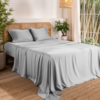 Rayon from Bamboo Solid Deep Pocket Sheet Set by Bare Home
