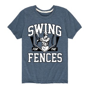 Boys' - Instant Message - Swing For The Fences Short Sleeve Graphic T-Shirt - 1 of 4