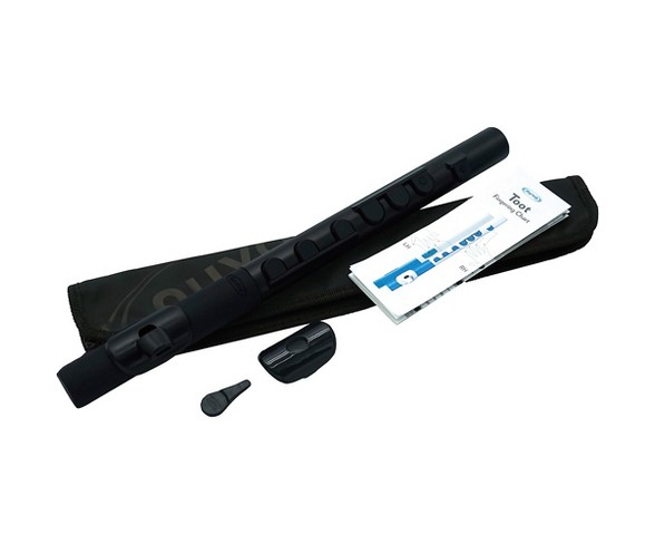 Nuvo TooT Student Flute with Silicone Keys Black/Black