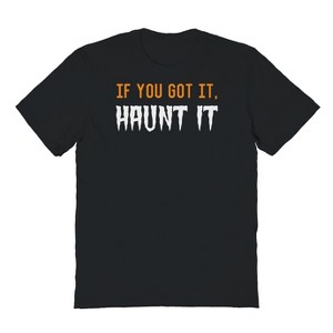Rerun Island Men's Got It Haunt It Short Sleeve Graphic Cotton T-shirt - 1 of 1