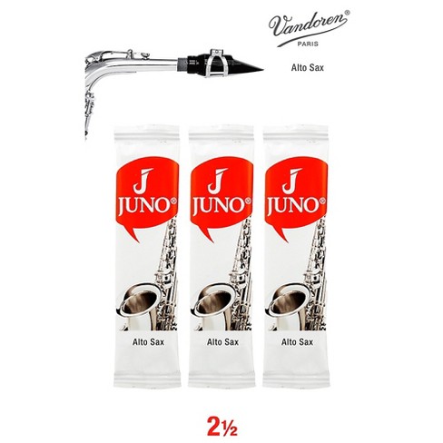 herhaling Nuttig Sanctie Vandoren Juno Alto Sax, 3 Reed Card 2.5 : Target