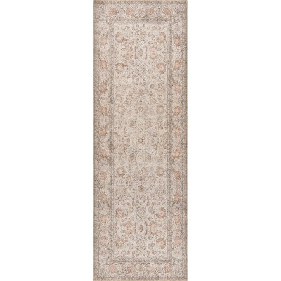 Nuloom Hillstone Collection Glenette Traditional Vintage Medallion Area Rug