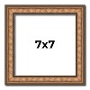 PosterPalooza | Square Slim Profile Gold Picture Frame - UV Acrylic, Foam Board Backing, Hanging Hardware - 2 of 4
