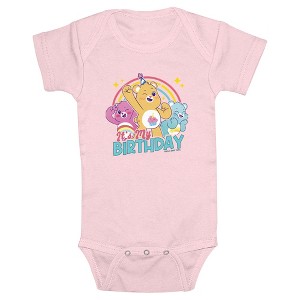 Infant's Care Bears It’s My Birthday Bears Bodysuit - 1 of 3