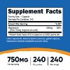 Nutricost Magnesium Oxide Capsules (240 Capsules / 750 mg Per Serving) - image 2 of 4