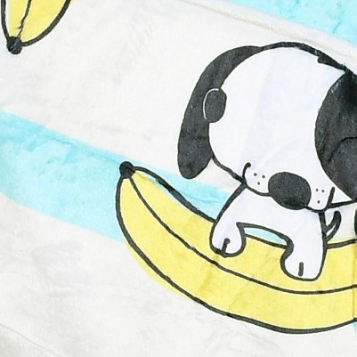 banana dog white