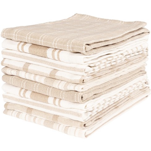 KAF Home 100% Cotton Set of 10 Ultra Absorbent KitchenTowels - 18" x 28" - image 1 of 4