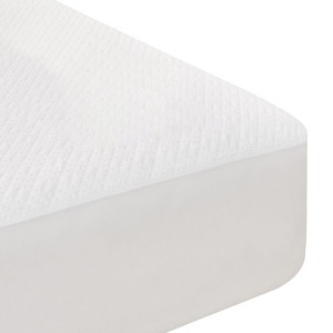 Aoibox 4-Layer Ultra Soft Waterproof King Mattress Protector Cooling Breathable Pad Cover Deep Pocket Low Noise 80x78x18 - 1 of 4