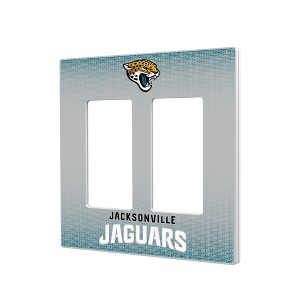 NFL AFC Teams Linen Hidden-Screw Light Switch Plate for Double Rocker - 1 of 4