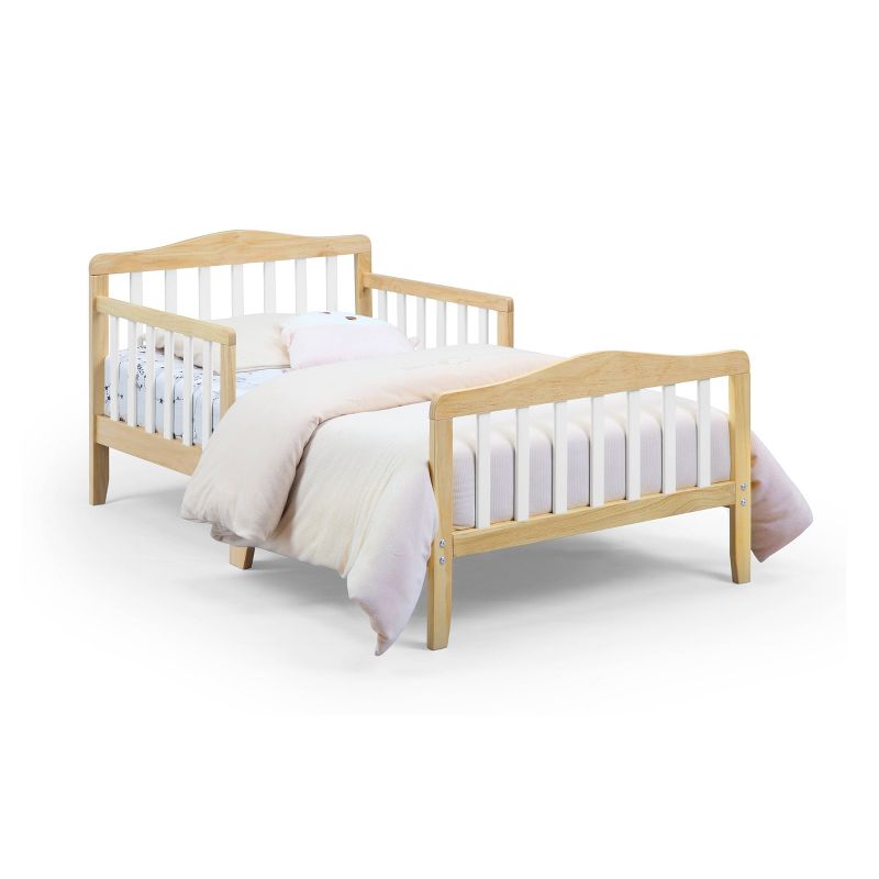 Olive &#38; Opie Twain Toddler Bed - Natural/White, 4 of 9