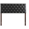 TiramisuBest Black Queen Bed Headboard, PU, 63x3x53 inches, 17 pounds - 3 of 4