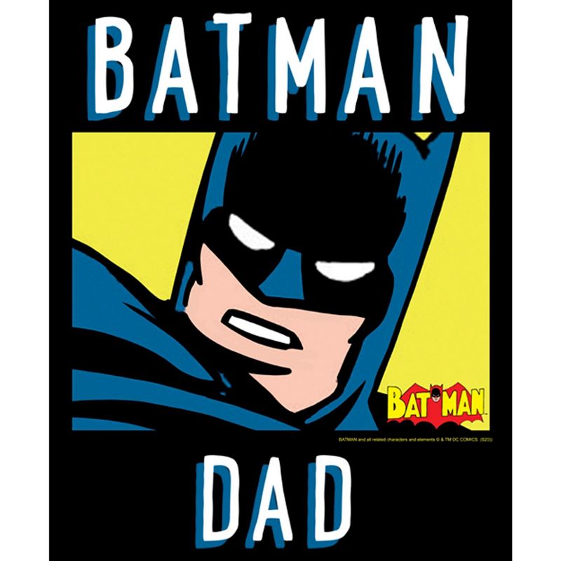 Men's Batman Father's Day Comic Dad T-Shirt, 2 of 6