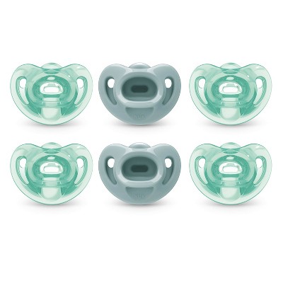 5-Pack Multicolor NUK Orthodontic Pacifiers Value Pack 6-18 Months 