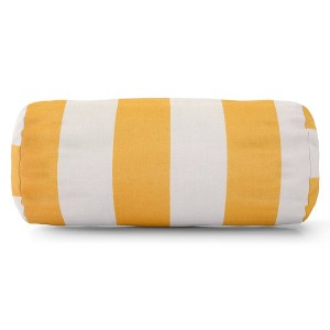 Majestic Home Goods,Bolster Pillow Vertical Stripe Burnt - 1 of 4