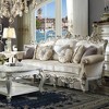 84" Picardy Li Fabric Sofa Antique Pearl - Acme Furniture - image 2 of 4