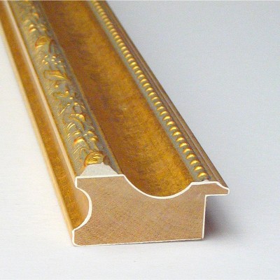 Colonial Embossed Gold Pine Wood Wall Picture Frame