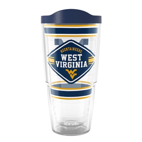 WVU Logo Stainless Steel Wine Cooler Cup