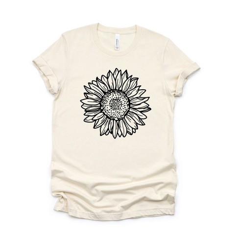 Simply Sage Market Women's Sunflowers Short Sleeve Graphic Tee - image 1 of 4