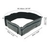 Unique Bargains Double Pocket Running Waist Pack with Magic Tapes 1 Pc - 2 of 4