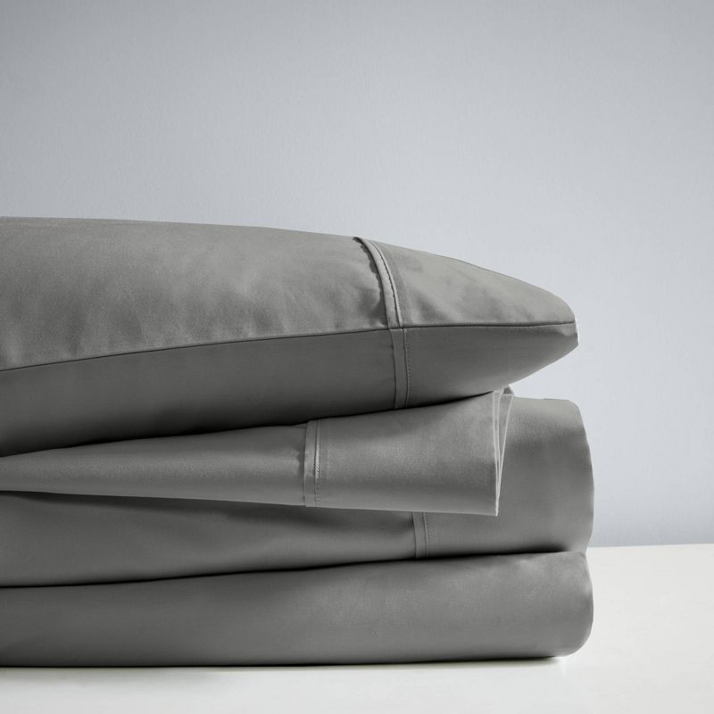 1000 Thread Count Cotton Blend Cooling 4pc Sheet Set, 3 of 7