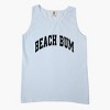 Simply Sage Market Varsity Beach Bum Garment Dyed Tank - 3 of 4
