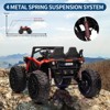24V 2-Seater Kids UTV - Remote Control, 17" Tires, LED Lights & Music, 2-Speed (Ages 3-8) - 2 of 4