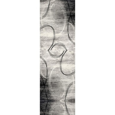 Rug Branch Modern Abstract Swirls Indoor Rug