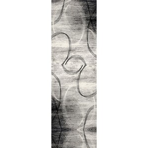 Rug Branch Modern Abstract Swirls Indoor Rug - 1 of 4