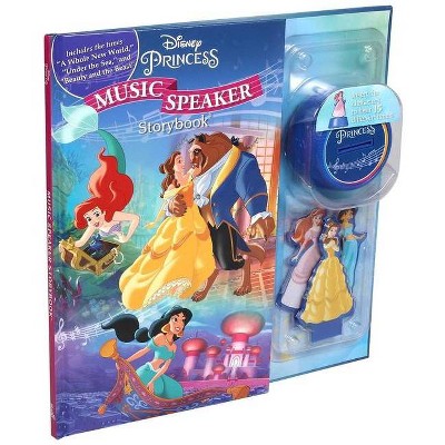 Disney Princess Music Speaker - (Music Player Storybook) (Hardcover)