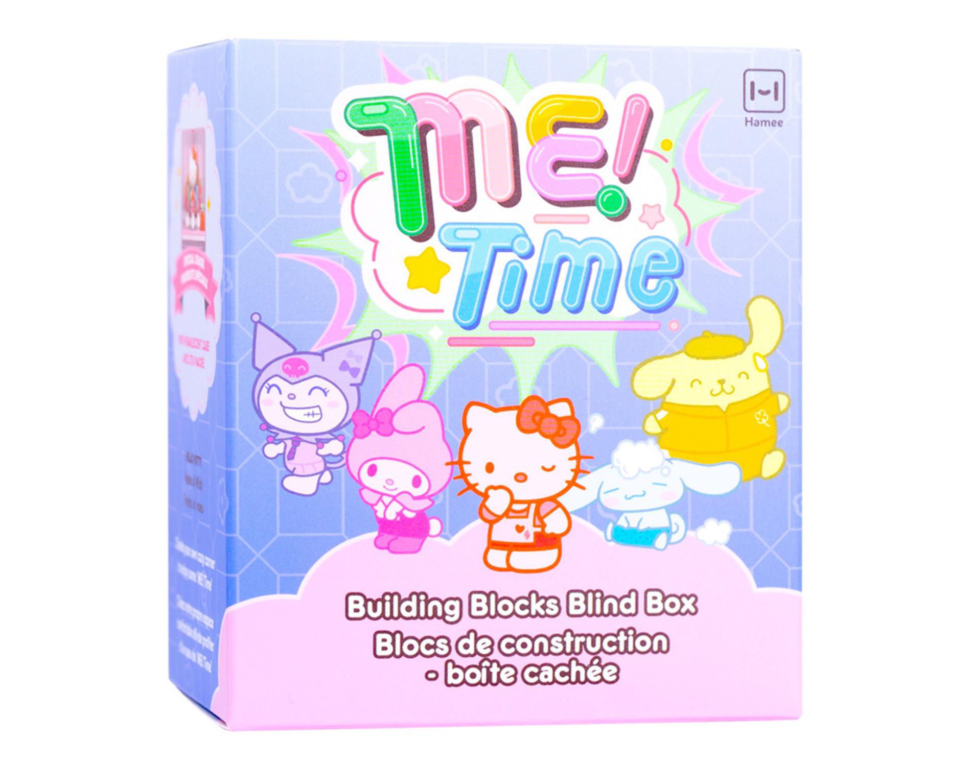 Hamee Building Block Sanrio Me Time Series Theme Mystery Blind Box Type Party Favor, Collectible Toy