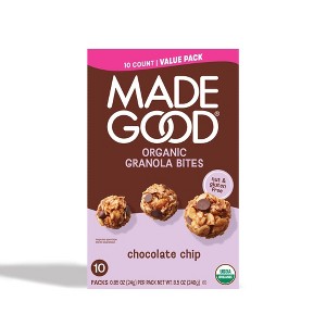 MadeGood Snack Bars Chocolate Chip Granola Minis Family Pack - 10ct - 1 of 1