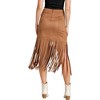 Women's Western Fringe Skirt - Style USA - 2 of 4