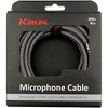 Kirlin XLR Male To XLR Female Microphone Cable - Carbon Gray Woven Jacket - 2 of 2