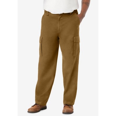 Boulder Creek by KingSize Men's Big & Tall Renegade Side-Elastic Waist Cargo Pants