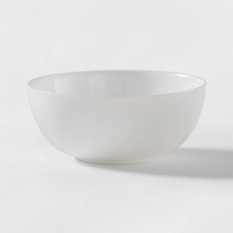Glass 18pc Dinnerware Set White - Threshold&#8482;, 6 of 10