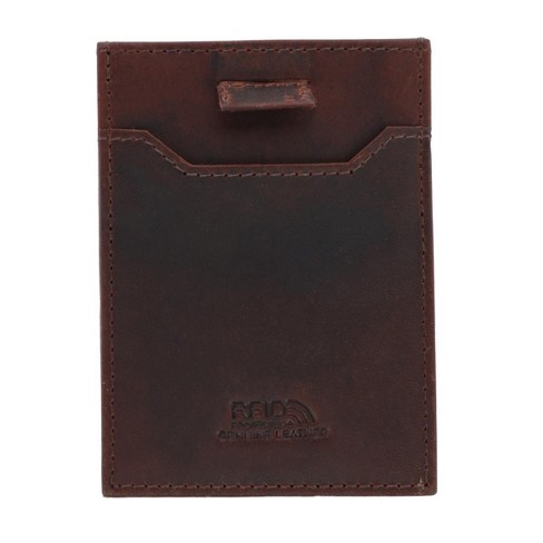 CTM Men's RFID Leather Front Pocket Card Sleeve Wallet - image 1 of 3