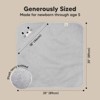 KeaBabies Cuddle Baby Hooded Towel, Organic Baby Bath Towel, Hooded Baby Towels, Baby Beach Towel for Newborn, Kids - 4 of 4