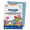 Prang 9" x 12" Construction Paper Sky Blue 50 Sheets/Pack (P7603-0001) - 2 of 4