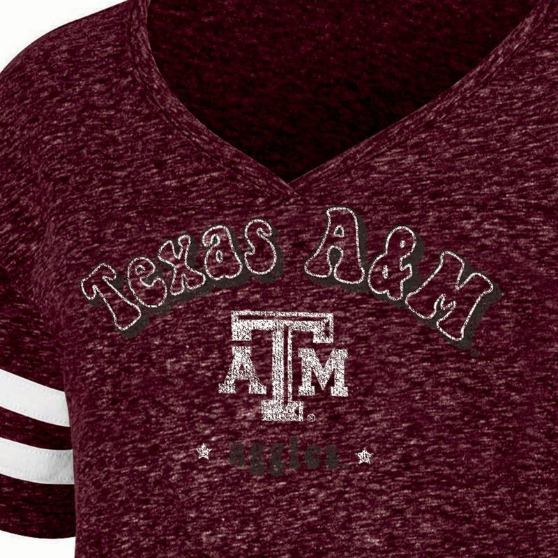 NCAA Texas A&#38;M Aggies Girls&#39; Tape T-Shirt, 3 of 4