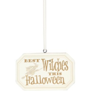 Pavilion Gift Company - Halloween - 3" x 2" Hanging Plaque - Wall Sign Panels - 1 of 4