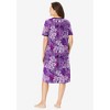 Dreams & Co. Plus Size Short T-Shirt Lounger - 3 of 4